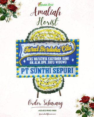 Papan Bunga Duka di Lebakbarang