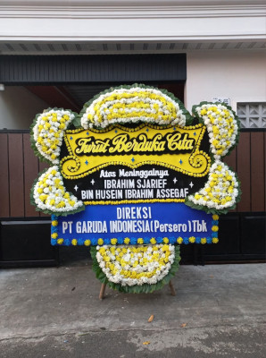 Papan Bunga Duka di Lebakbarang