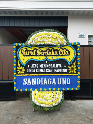Papan Bunga Duka di Lebakbarang
